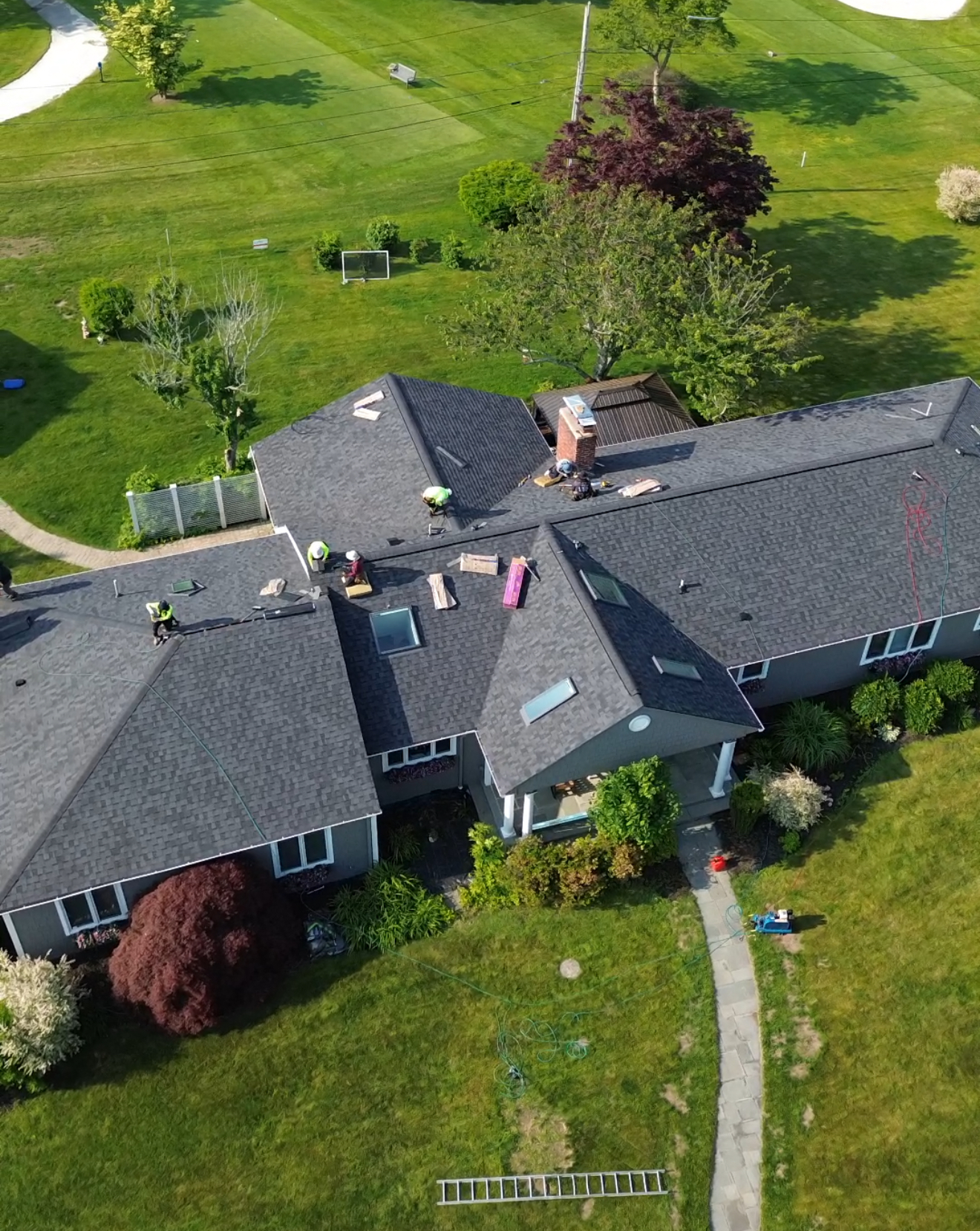 Roofing and siding project in Rhode Island